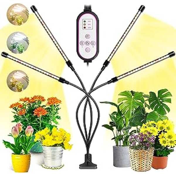 Pflanzenlampe Led, Garpsen 80 LEDs Grow Lampe