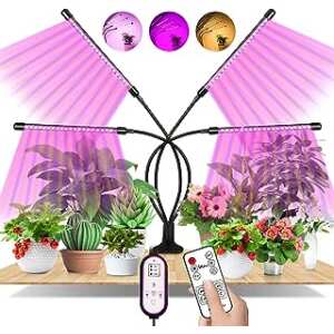Pflanzenlampe LED Vollspektrum, EWEIMA 80 LEDs Pflanzenlicht